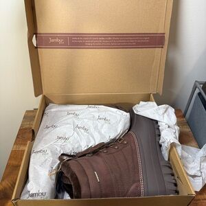 Jambu Dark Brown Waterproof Mid-Calf Boots, Women’s 11